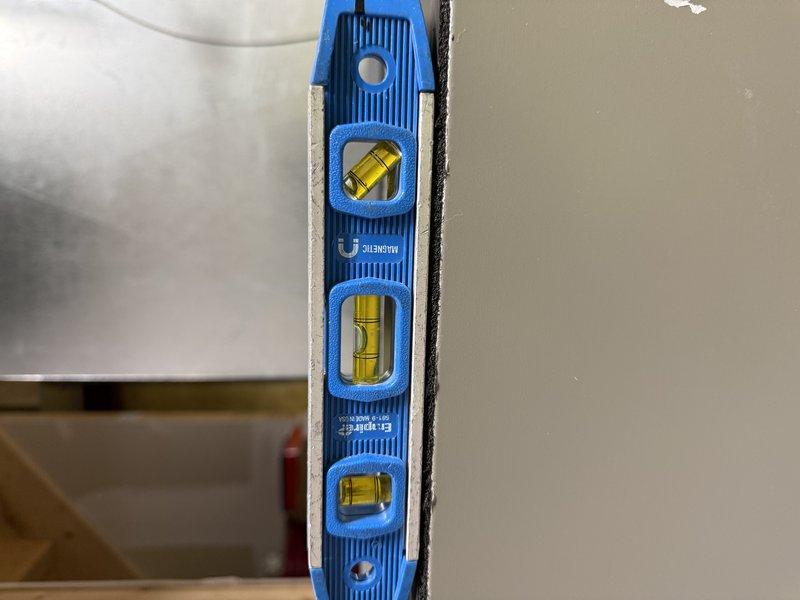 Completed installation of a complete HVAC system, including an EL297V 70K furnace, EL16KC1 2.5 ton air conditioning unit, and 30B-71 cased coil. Verified proper leveling and alignment of all components during installation, with photographic documentation confirming professional mounting with appropriate connections and hardware.