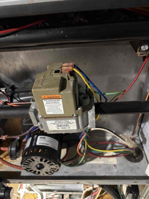 Responded to no heat call for 10+ year old residential furnace. Diagnostic testing revealed failed control board causing system shutdown. Presented replacement options and quoted new furnace installation due to unit age and repair cost considerations.