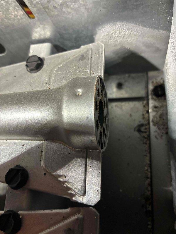 Responded to an after-hours no-heat emergency at tenant-occupied property. Inspection revealed furnace had been operating without filter since recent mold remediation approximately 2-3 months ago. Installed new 16x25x1 filter, cleaned accumulated debris from blower assembly and inspected aging circuit board showing discoloration. Restored proper heating function and documented condition with photos for property owner's records.