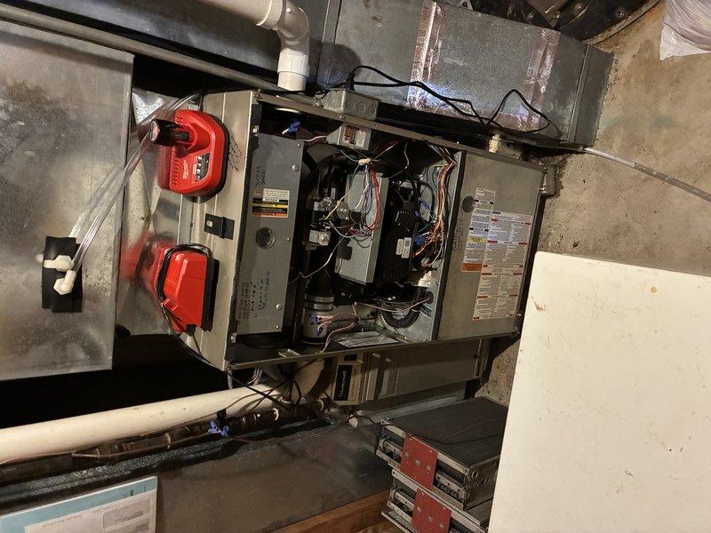 Responded to a no-heat call which was resolved prior to arrival. Performed scheduled annual maintenance on 20-year-old furnace. System was operational with no fault codes present during inspection. Completed standard tune-up procedures and documented aging equipment condition. Recommended furnace replacement due to system age and provided information about available maintenance agreement benefits including filter discounts.