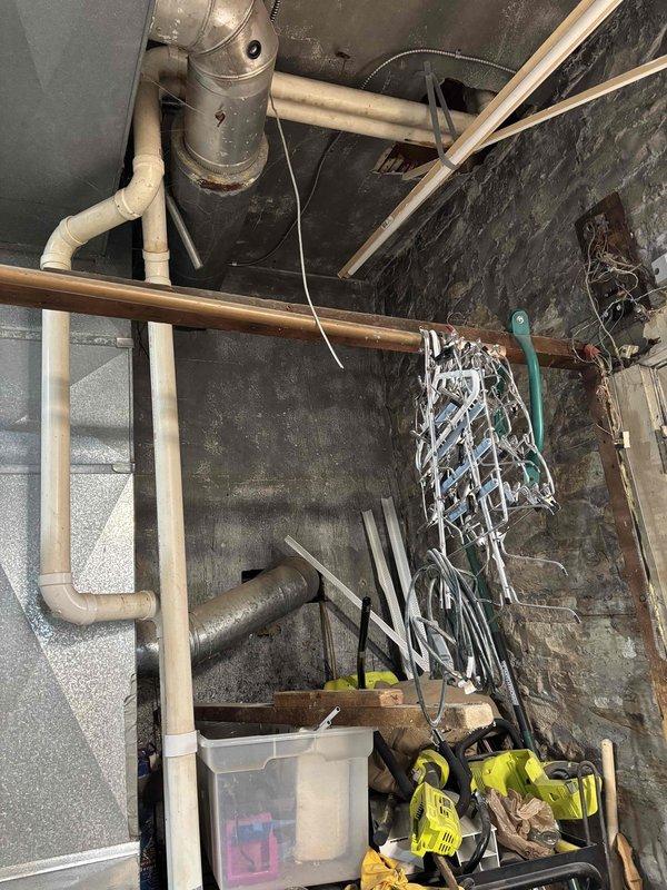 Responded to no heat call for 10+ year old system. Inspection revealed failed heat exchanger requiring replacement. Customer was advised of findings and quotes were provided for replacement options. Customer's self-installed mini-split was noted but refrigerant levels could not be measured due to current temperature conditions.