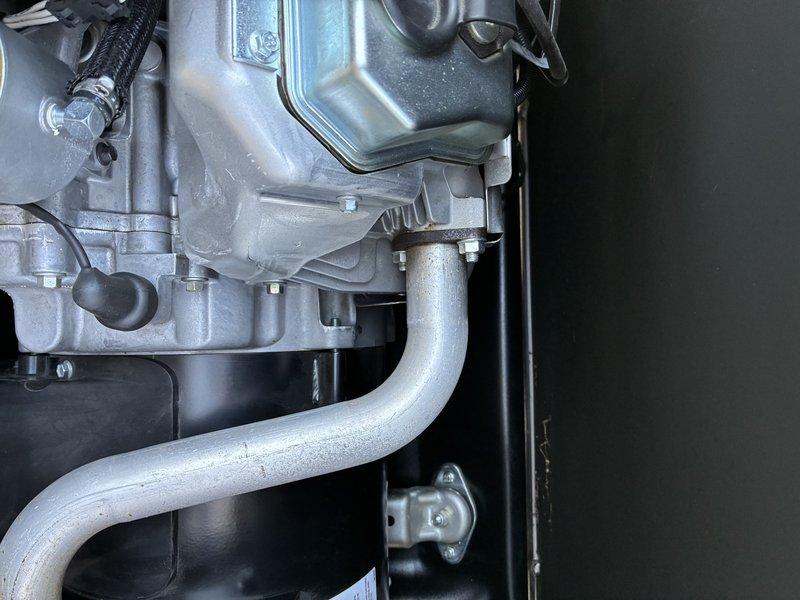 Conducted scheduled preventative maintenance service on a Kohler 26 RCA standby generator system. Inspected internal engine components including fuel lines, connections, and metal reservoir which showed minor weathering at seams. Completed full PM protocol according to manufacturer specifications to ensure operational readiness of the backup power system.