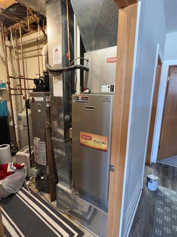 Performed annual maintenance service on Bryant Plus 90 furnace system under CCC Quality Plan. Conducted comprehensive furnace tune-up with all systems testing within normal parameters. Replaced 16x25x4 air filter to maintain optimal airflow and efficiency.