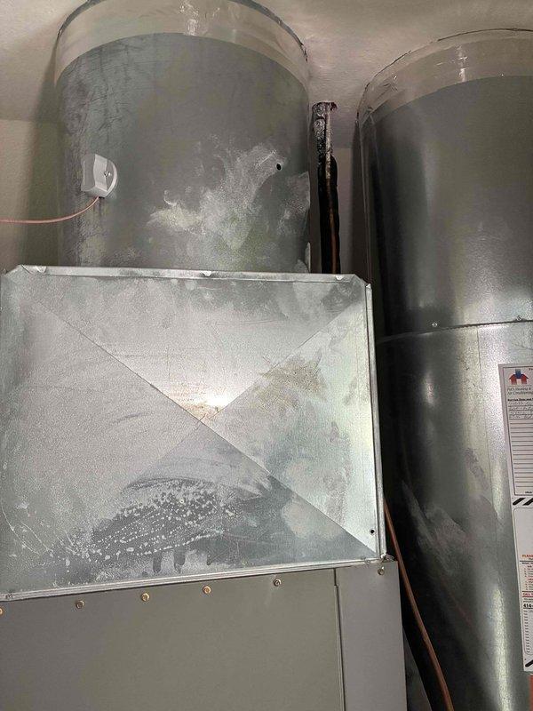 Performed annual maintenance on two furnace systems under prepaid CCC Quality Plan. Completed comprehensive tune-ups, replaced air filters, and cleaned humidifier components. All equipment inspected and functioning properly, including thermostat connections and system components.