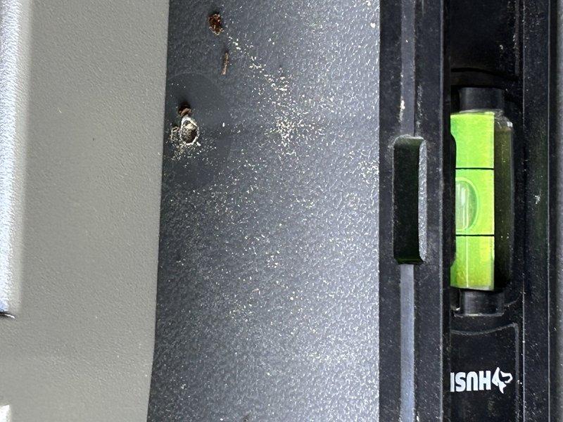 Completed full HVAC system replacement including installation of Lennox SLP99 70,000 BTU furnace, Lennox EL15KC1 2.5-ton air conditioning condenser unit, 30B-71 cased evaporator coil, and S40 programmable thermostat. Outdoor condensing unit was mounted on concrete pad against exterior wall with proper electrical disconnect and conduit installation. System was leveled, secured, and verified for proper operation. All equipment installed per manufacturer specifications and local code requirements.