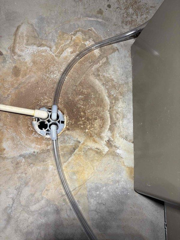 Performed furnace maintenance including thorough cleaning of April Air humidifier tubes that were heavily contaminated with mold growth. Replaced damaged humidifier panel with new #35 panel and completed full humidifier system cleaning to restore proper operation and air quality.