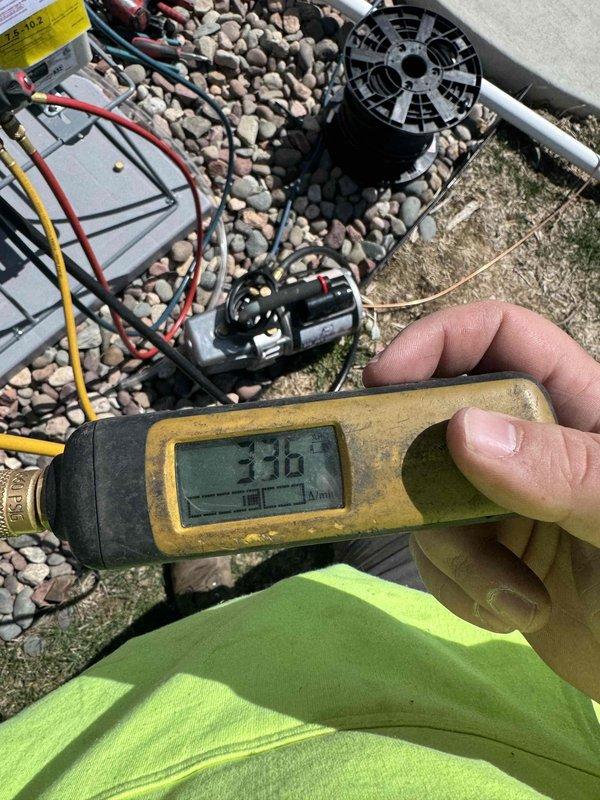 Completed full replacement of outdated furnace with new EL297V 45K BTU upflow unit in approximately 950 square foot residential property with underfloor ductwork configuration. Supported existing cased coil during installation to accommodate new furnace positioning underneath, as new unit features bottom-return air draw design. Installed approximately 10 feet of 2-inch solid core PVC venting material for exhaust and intake requirements.

Configured 1-inch filter housing within furnace cabinet and fabricated custom retention bracket to secure filter in proper position. Connected flexible gas line to new unit and verified all connections for safety and code compliance. Converted existing 1/2-inch CPVC drain line to interface with new furnace drain system using appropriate CPVC-to-PVC adapter fittings to maintain existing drainage infrastructure.

Completed electrical connections to Eaton panel with dedicated 15-amp circuit for furnace operation, maintaining existing 30-amp circuit for 19