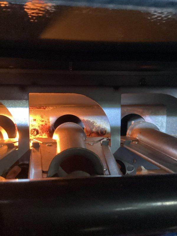 Completed annual prepaid maintenance visit on Energi Air Systems furnace under CCC Quality Plan. Performed regular cleaning and thorough inspection of unit, including combustion chamber and heat exchanger components. Installed 16x25x1 air filter, verified all systems operating within normal parameters with no deficiencies noted.