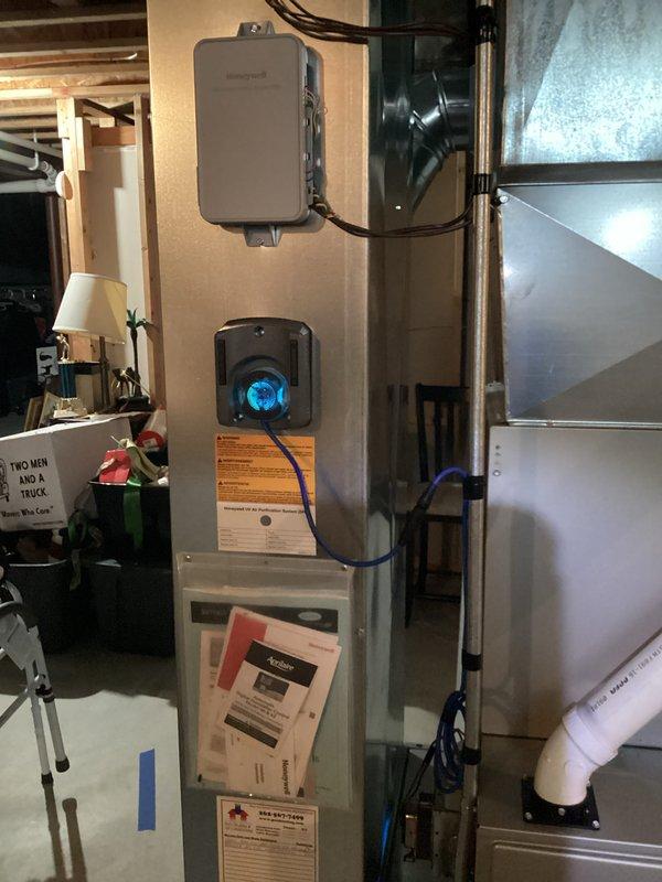 Completed prepaid monthly maintenance visit on Carrier furnace system. Performed comprehensive clean and check procedure including inspection of all major components, burner assembly, heat exchanger, blower motor, electrical connections, and safety controls. Replaced 20x25x4 air filter as part of routine maintenance. All equipment operating within normal parameters with no deficiencies noted. System tested and confirmed functioning properly.