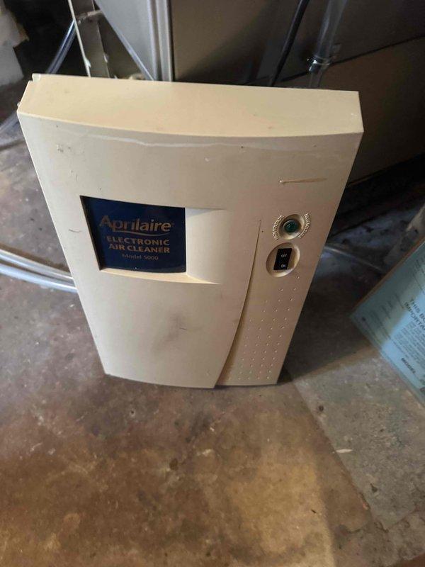 Completed comprehensive AC tune-up and preventive maintenance inspection under prepaid service agreement. Performed standard maintenance procedures including system evaluation, component inspection, and operational testing. Inspected Aprilaire electronic air cleaner unit and associated HVAC components, confirming all equipment operating within normal parameters with no deficiencies identified at this time.