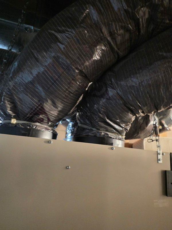 Completed maintenance agreement service on one air conditioning system and one mini split unit. Inspected HRV system that was producing buzzing noise and had been shut off by occupant; assessed unit and ductwork configuration in mechanical space. Replaced 20x25x4 air filter and performed standard preventive maintenance checks on all equipment per agreement terms.