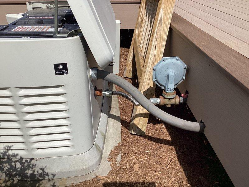 Completed scheduled preventative maintenance on residential Generac standby generator. Performed comprehensive inspection of all major components including engine, alternator, battery, fuel system, and control panel. Checked oil level and condition, inspected air filter, examined coolant system, and verified proper operation of all safety systems and automatic transfer switch functionality. All systems tested and found operating within manufacturer specifications.