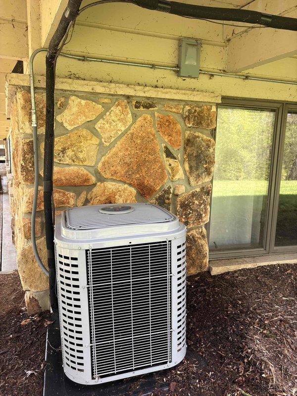 Completed annual prepaid maintenance on three air conditioning systems per CCC Premium Plan agreement. Performed comprehensive tune-ups on all three AC units, including standard inspection, cleaning, and operational testing. Installed three 16x25x4 air filters. Cleaned and serviced Field Control steam humidifier model S2020 mounted on basement furnace as requested. All systems inspected and found operating within normal parameters with no issues identified.