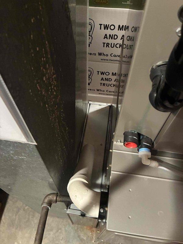 Completed scheduled HVAC maintenance agreement service on residential air conditioning system. Replaced 16x25x4 air filter as part of routine preventive maintenance to ensure optimal system performance and indoor air quality. Inspected furnace, air handler, condensate drainage system, and associated ductwork; all equipment found operating within normal parameters with no issues identified.