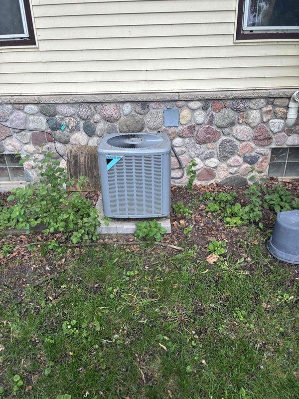 # HVAC Service Report

Responded to no cooling complaint with buzzing noise from outdoor condenser unit. Upon inspection, found outdoor unit operational but diagnosed compressor contactor failure causing intermittent buzzing and preventing proper cooling cycle. Replaced failed contactor, verified proper voltage and amperage readings, tested system operation through complete cooling cycle, and confirmed unit now cooling properly with no abnormal sounds.