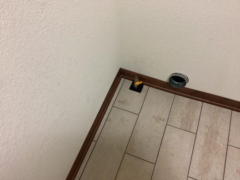 Installed two new gas line feeds to accommodate future appliances, including one line for a kitchen stove and one for a gas dryer. Drilled through tile flooring on each level and installed code-compliant gas shut-off valves at designated locations to provide safe, accessible connections for the planned appliances.