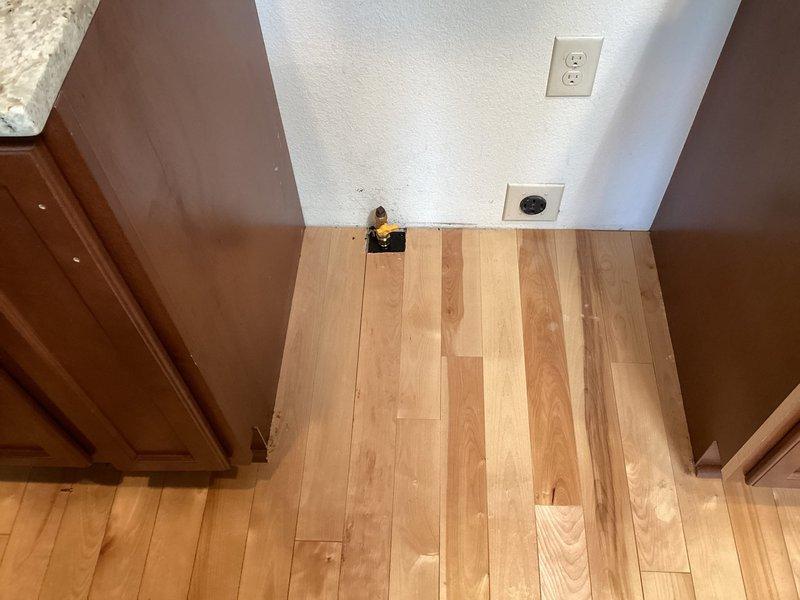 Installed two new gas line feeds to accommodate future appliances, including one line for a kitchen stove and one for a gas dryer. Drilled through tile flooring on each level and installed code-compliant gas shut-off valves at designated locations to provide safe, accessible connections for the planned appliances.