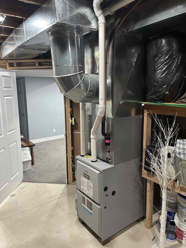Responded to no cooling complaint on R410A system. Upon inspection, diagnosed low refrigerant charge as cause of insufficient cooling. Performed leak check and added refrigerant to system to restore proper charge levels. System tested and confirmed operational after refrigerant addition.