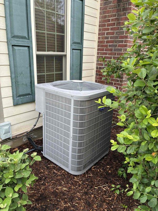 Completed annual AC maintenance and tuneup on residential split system. Renewed CCC Quality Plan providing 10% discount on parts and filters. Performed comprehensive inspection of outdoor condensing unit and indoor air handling equipment. Replaced air filter and verified all components operating within normal parameters. System performance confirmed satisfactory with no issues identified.