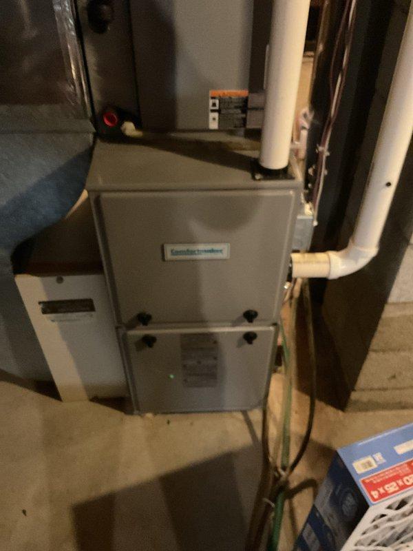 Completed comprehensive air conditioning tune-up and preventative maintenance service for new customer. Performed system diagnostics using manifold gauge set to verify refrigerant pressures and charge levels, inspected indoor furnace unit and associated components, and confirmed all systems are operating within manufacturer specifications. Unit has been prepared and is ready for the upcoming cooling season.