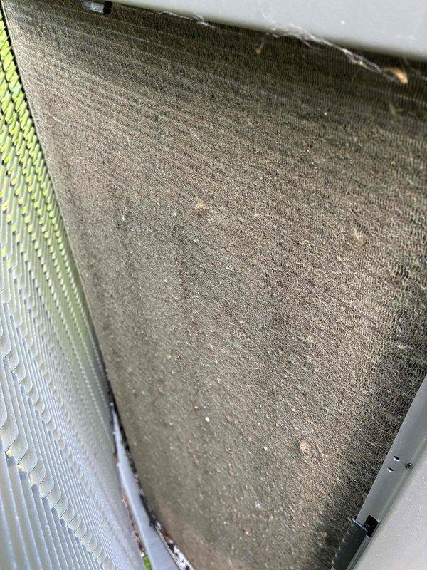 Completed annual prepaid maintenance visit on Daikin furnace system with customer not present, accessing property via provided garage code. Performed comprehensive system inspection including visual assessment of furnace, ventilation components, and associated mechanical equipment in basement utility area. Replaced heavily soiled 20x25x5 air filter which showed significant dust and debris accumulation, contrasting with the clean condition of the heat exchanger coils. Documented equipment condition through photographic records showing proper operation of HVAC system, water heater, and ventilation piping. All components found operating within normal parameters upon completion of maintenance protocol under CCC Quality Plan coverage.