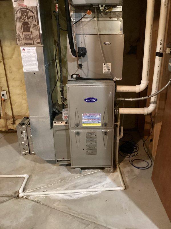 Completed prepaid monthly maintenance visit under CCC Quality Plan. Performed clean and check procedures on three air conditioning systems, including outdoor condenser unit and indoor Carrier furnace system. Replaced air filters: three 16x25x4 filters and one 16x25x1 filter. Inspected refrigerant lines, electrical connections, and disconnect box at outdoor unit. Verified proper operation of all equipment. All systems operating within normal parameters with no deficiencies noted.