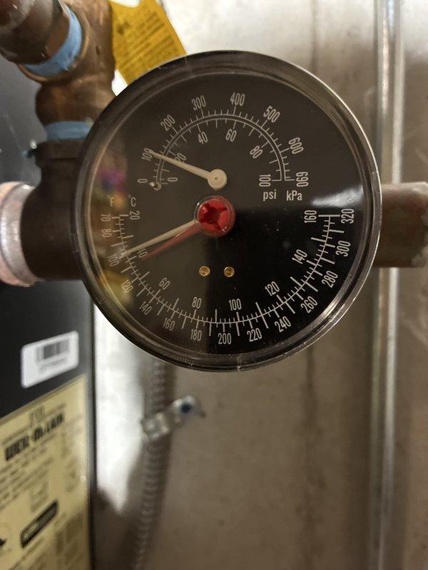 Completed prepaid boiler tuneup and maintenance inspection. Verified pressure gauge readings within normal operating range, inspected internal components including blower assembly, heat exchanger, and all electrical connections. Checked gas line connections, venting system, and all plumbing connections for proper operation. All systems operating as designed with no issues identified. Unit is functioning properly and ready for continued service.