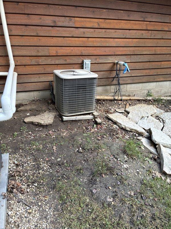 Responded to service call for two HVAC systems requiring inspection and repair. Diagnosed and replaced failed dual capacitor on pool house air conditioning unit, restoring cooling functionality. Identified gas supply issue on pool house furnace requiring licensed plumber for proper gas line connection. Performed system diagnostics and pressure testing to verify AC unit operational status after capacitor replacement.