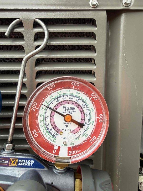 Completed installation of new air conditioning system and evaporator coil. System was tested and verified operational with proper refrigerant pressures and airflow confirmed throughout the ductwork.
