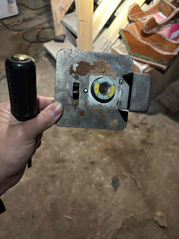 Responded to no-heat call where furnace failed to engage despite thermostat adjustments. Inspection revealed heavily corroded electrical components including a damaged Fusetron switch assembly. Replaced faulty switch assembly and verified proper system operation through multiple heating cycles, restoring normal function to the furnace.