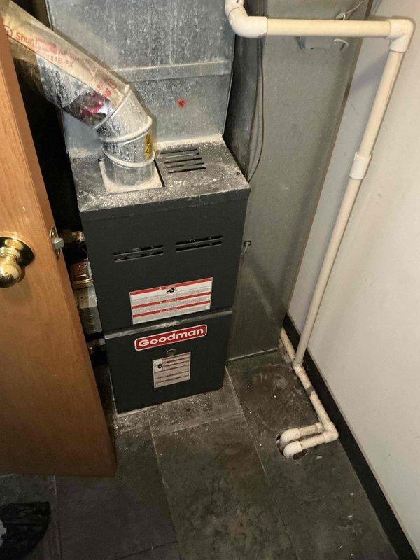 Performed comprehensive assessment of existing HVAC system including an aging Goodman furnace (10+ years old) with uneven heating distribution issues between floors. Customer desires full system replacement before summer season, with specific interest in adding zoning dampers to address temperature imbalance between first and second floors. Electrical service panel was inspected to verify capacity for potential system upgrades. Recommended full AC and furnace replacement with zoning system implementation.