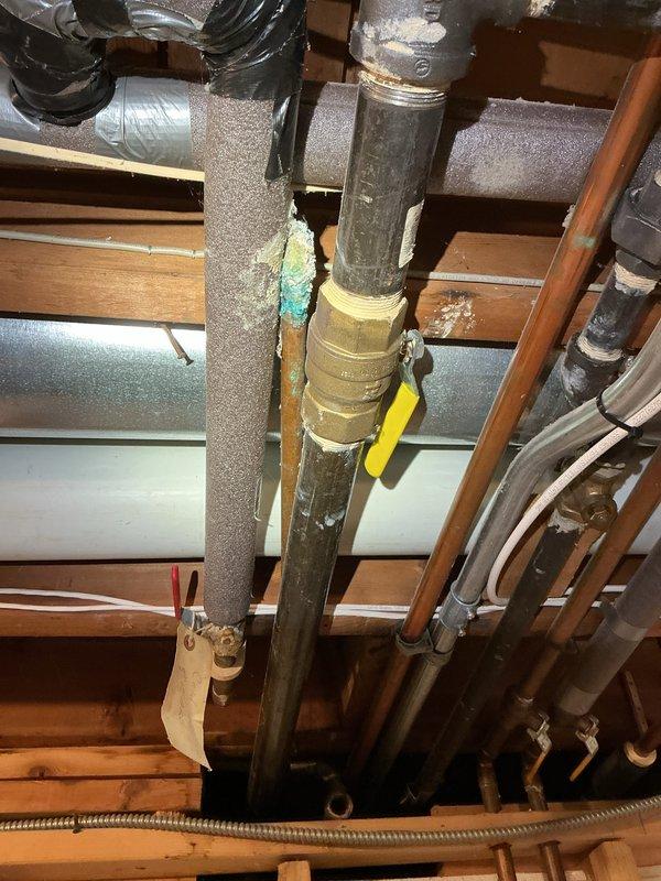 Completed comprehensive tune-up maintenance on two furnace units, both approximately 5 years old. Performed standard inspection procedures including filter examination, gas line connections, and overall system components. All equipment found to be operating within normal parameters with clean filter media and properly secured piping connections throughout the mechanical space.
