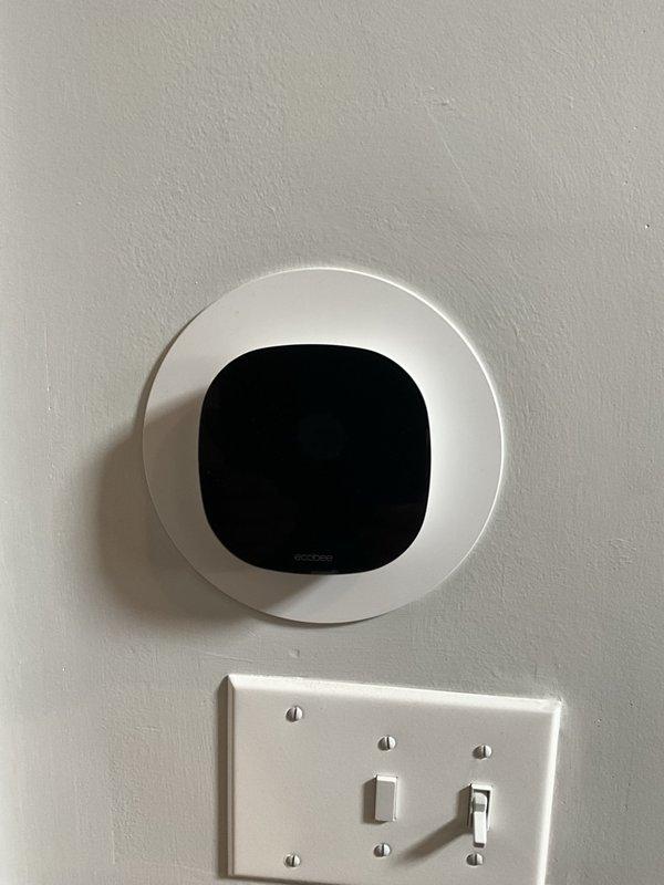 Responded to commercial no heat call due to thermostat issues. Upon arrival, inspected rooftop package unit and wall-mounted thermostat system. Diagnosed faulty thermostat communication preventing heat mode activation. Replaced malfunctioning thermostat with new unit, verified proper wiring connections, and programmed system settings. Cycled unit through heating mode to confirm proper operation and adequate heat output. System restored to full functionality with heat operating as designed.