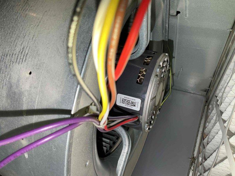 Completed comprehensive furnace tune-up and maintenance inspection on residential heating system. Performed thorough examination of control board, electrical connections, and wiring harness, verifying proper terminations and secure connections throughout. Inspected all wire bundles for proper routing and strain relief, confirmed control module mounting and functionality, and documented system components with photographic records for service history.