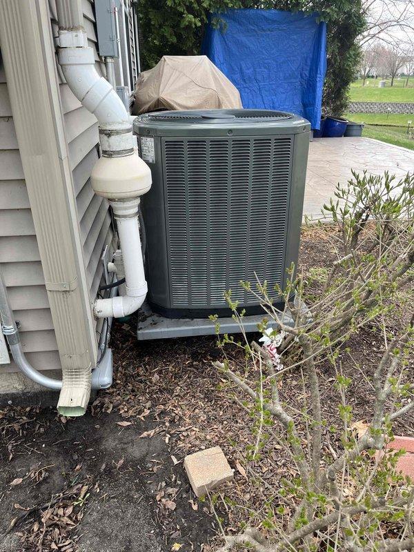 Completed comprehensive BFMA tune-up service on residential split-system air conditioning unit. Performed full system inspection of outdoor condensing unit, checked refrigerant levels, cleaned condenser coils, and verified proper electrical connections. Inspected and evaluated air filtration system at indoor air handler, noting dust accumulation on pleated filters consistent with normal operation since last service interval.