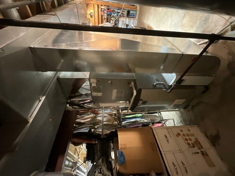 Completed full system replacement installation of Lennox equipment including EL297UH090SV36B furnace, cased evaporator coil, humidifier, and Ecobee thermostat. Successfully installed furnace and coil assembly in basement utility area with proper ductwork connections and verified heating operation. System brought online and tested to ensure reliable heat prior to customer travel. Air conditioning component ML13KC1-036 installation scheduled for follow-up appointment next week to complete the full system replacement. All indoor equipment installed, connected, and operational per manufacturer specifications.