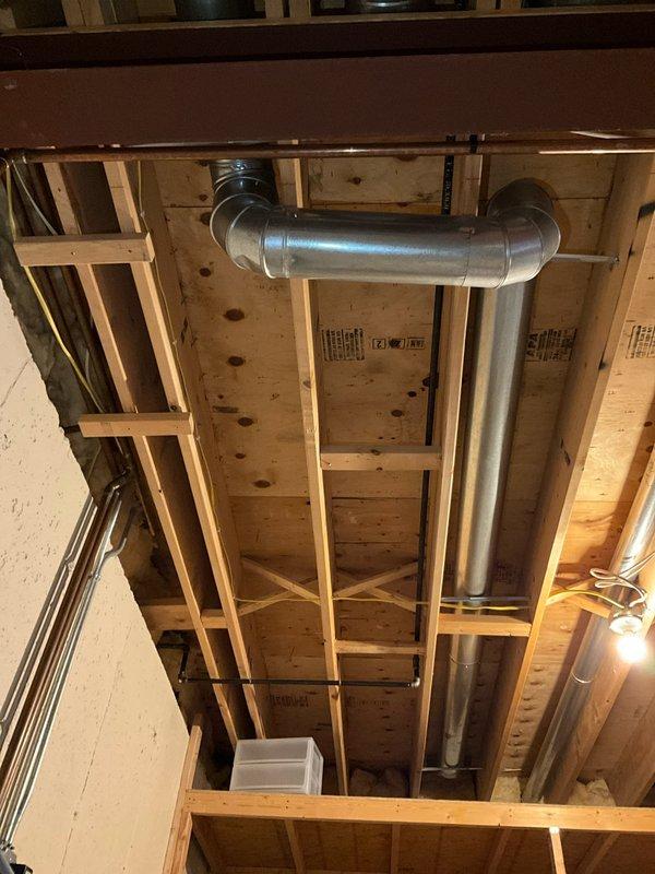 Responded to client request to remove and cap off an unused wall-mounted ventless gas heater located in garage. Successfully disconnected gas supply line, removed heater unit from wall mounting bracket, and properly capped gas line at connection point per code requirements. Verified no gas leaks at cap using leak detection solution and confirmed safe shutdown of system.