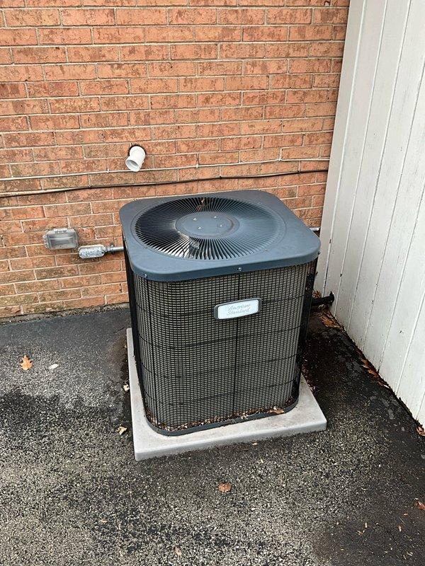 Completed BFMA tune-up on 13-year-old air conditioning system and investigated condensate pump noise complaint. Inspected condensate pump installed in 2021, which was cycling excessively during AC operation; verified discharge line was clear and pump was functioning properly despite frequent cycling, which is normal during high humidity conditions. Examined exterior condenser unit and confirmed proper operation with no mechanical issues noted.