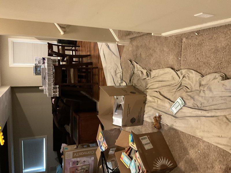 Completed installation of Lennox EL16KC1-036 air conditioning unit with matching CK40CT-36B evaporator coil, Ecobee smart thermostat, and whole-home humidifier. Unit was properly positioned on concrete pad with appropriate clearances, electrical disconnect installed, and all refrigerant lines connected and tested. Additionally inspected previously installed system per customer concern regarding condenser operation during heating mode in winter months; verified system wiring and control sequences to address off-season compressor activation issue.