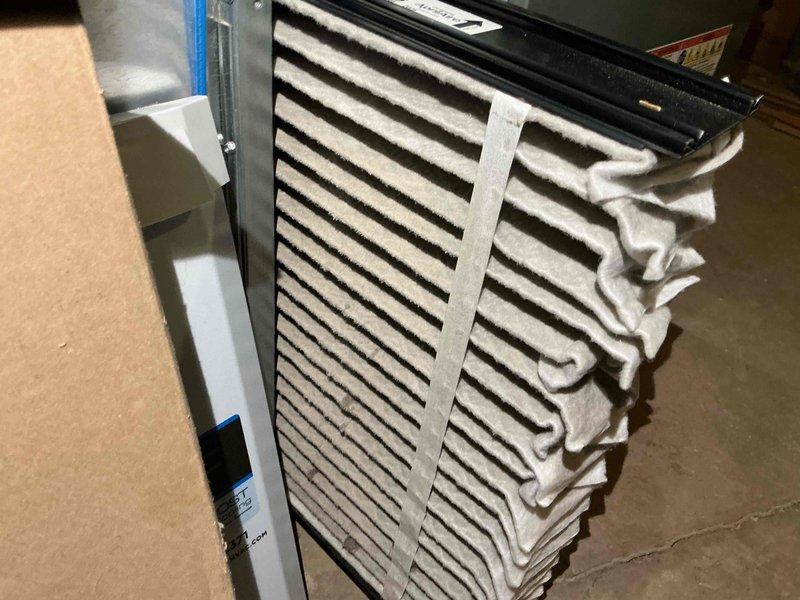 Completed comprehensive BFMA tune-up service on two residential air conditioning systems, including a 2-year-old cylindrical condenser unit and a 10-year-old system. Performed standard maintenance procedures including inspection of electrical disconnects, conduit connections, and outdoor unit placement on equipment pads. Verified proper installation of pleated air filtration media and ensured all components were operating within manufacturer specifications for optimal system performance.