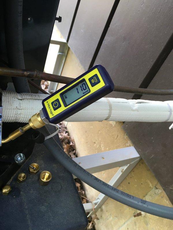 Installed two Trane XC95 high-efficiency modulating and communicating furnace systems: a 60,000 BTU horizontal unit (M/N TUHMB060ACV3VB) in the attic with matching cased coil, and a 100,000 BTU unit in the basement with new Trane cased coil. Performed system commissioning with digital diagnostic measurements on refrigerant lines to verify proper installation and operation. Removed and hauled away all old equipment and installation debris from the property.
