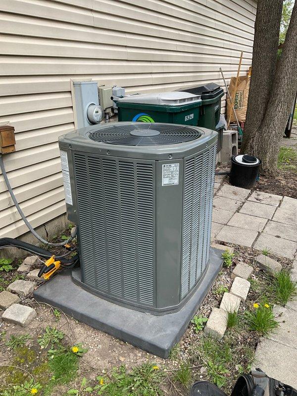 Completed comprehensive BFMA tune-up service on residential air conditioning system. Performed full preventative maintenance protocol including inspection of outdoor condenser unit, verification of proper operation, cleaning of components, and system performance evaluation. Unit showed normal wear consistent with five years of operation; all components functioning within manufacturer specifications with no immediate repairs required at time of service.