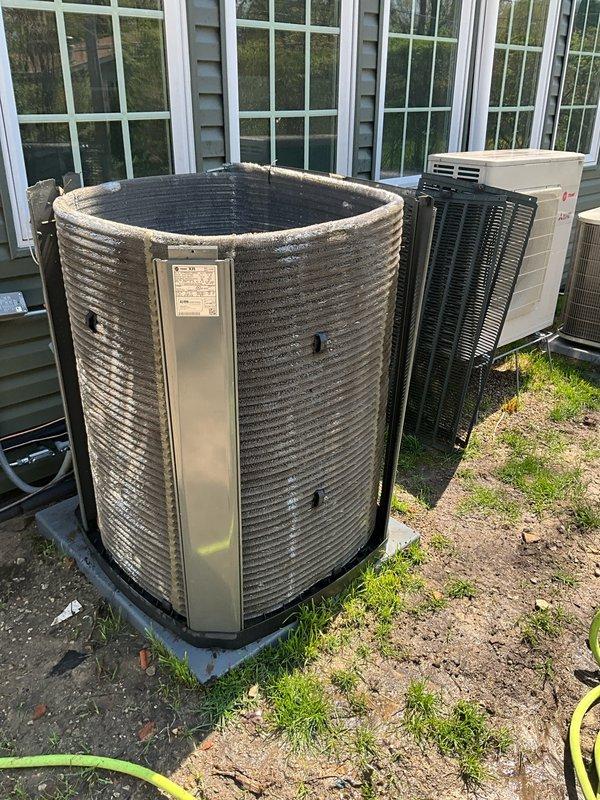 Completed comprehensive BFMA tune-up maintenance on three-unit HVAC system including 12-year-old furnace with Aprilaire humidifier, 4-year-old outdoor AC condenser unit, and 3-year-old mini-split system. Performed full system inspections, cleaned all components, verified refrigerant levels, tested electrical connections, checked airflow and ductwork integrity, inspected heat exchanger, replaced filters, and confirmed all equipment operating within manufacturer specifications. All systems tested and left in proper working condition with no deficiencies noted.