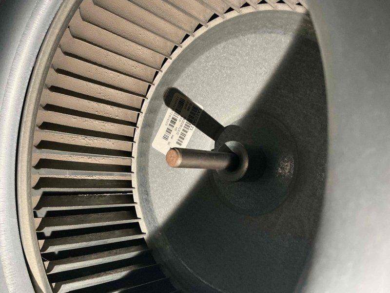 Completed comprehensive BFMA air conditioning tune-up on 5-year-old system. Performed electrical diagnostics using clamp meter to verify proper amperage draw and system performance. Inspected blower wheel assembly, confirming clean condition of fan blades and proper motor operation, with all components functioning within manufacturer specifications.