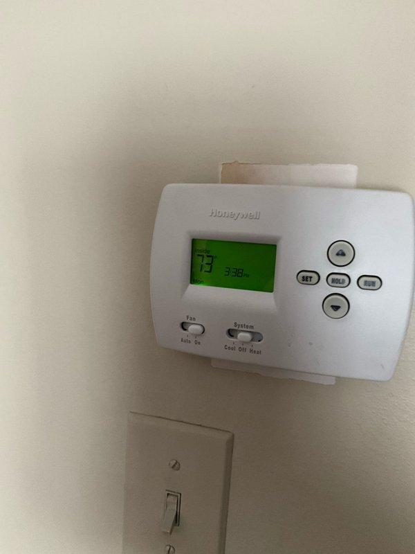 Completed comprehensive BFMA tune-up on 12+ year old air conditioning system during afternoon service window. Performed full AC maintenance including filter replacement, inspected and tested all electrical components including capacitor and contactor connections, verified thermostat operation at 73 degrees, and conducted system performance evaluation. Unit operational with all components functioning within normal parameters upon completion.