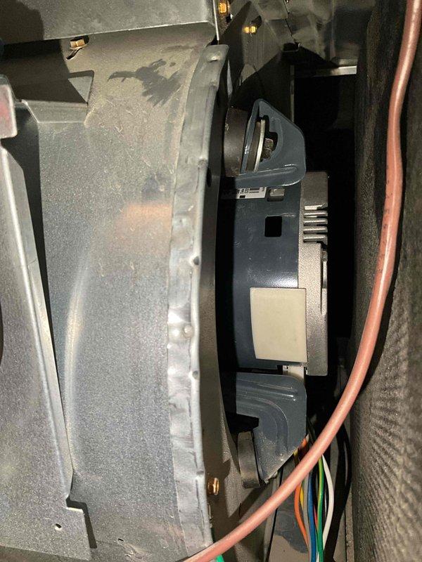 Completed comprehensive BFMA tune-up service on residential split system HVAC equipment. Performed full system inspection of indoor air handler components including blower motor assembly, control board, and electrical connections, noting normal operational wear and dust accumulation. Inspected outdoor condensing unit, evaluating condenser coil condition, refrigerant lines, and electrical wiring; coil showed minimal debris with acceptable cleanliness for continued operation. All components functioning within normal parameters upon completion of preventive maintenance service.
