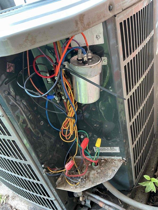 Completed comprehensive BFMA preventive maintenance tune-up on residential split system air conditioning unit with American Standard furnace and outdoor condensing unit. Performed full system inspection of indoor air handler and outdoor condenser, checked all electrical connections and components including capacitor and control board, verified proper refrigerant levels, cleaned condenser coil, inspected ductwork and drainage systems, tested system operation and confirmed all safety controls functioning properly. Unit operating within manufacturer specifications with no deficiencies noted at time of service.