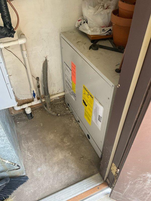 Completed comprehensive BFMA tune-up service on 7-year-old HVAC system including full AC performance evaluation and mold inspection. Accessed exterior ventilation grille and interior air handler unit, performed standard maintenance procedures, verified proper airflow through ductwork, inspected condensate drainage system and refrigerant lines, and confirmed no mold growth present in system components or surrounding areas.