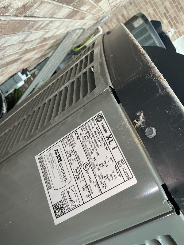 Completed comprehensive BFMA tune-up service on residential HVAC system including two air conditioning units and dehumidifier equipment, all over four years old. Performed standard maintenance procedures on outdoor condensing unit and indoor air handler components, inspecting electrical connections, refrigerant levels, and air filtration systems. All equipment operational and functioning within manufacturer specifications upon completion.