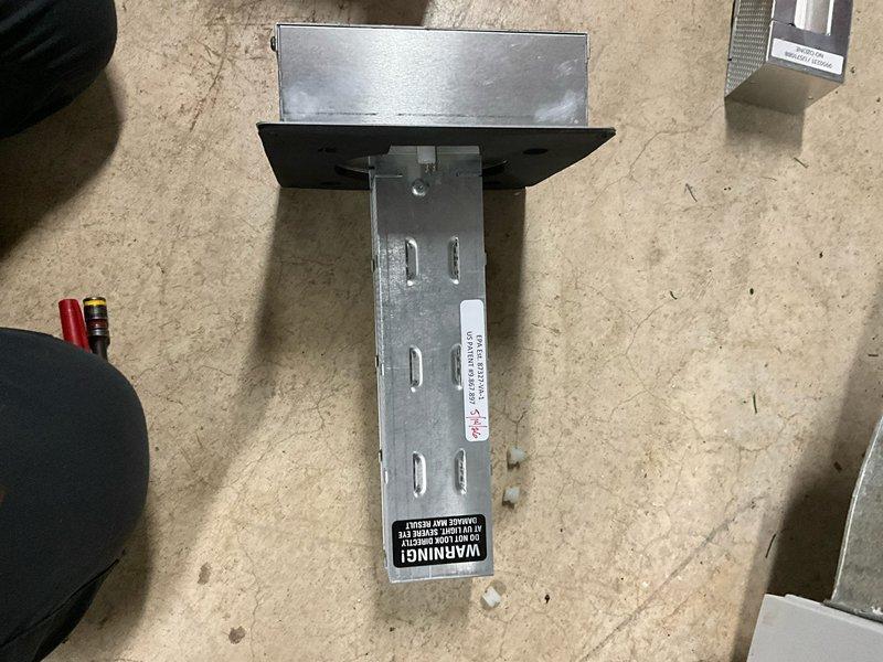 Completed commercial HVAC repair with all replacement parts previously staged at headquarters. Installed new mounting brackets, duct components, and heating fixtures as part of comprehensive system restoration. All components properly secured and tested for operational functionality.
